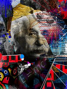 Portrait d'Albert Einstein