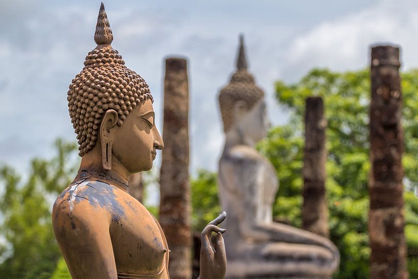 Buddha in Sukhothai van Edwin Mooijaart