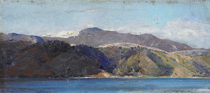 Tom Roberts in Quarantäne, Wellington von finemasterpiece