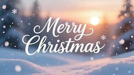 Discreet Christmas greeting by Jean Pierre