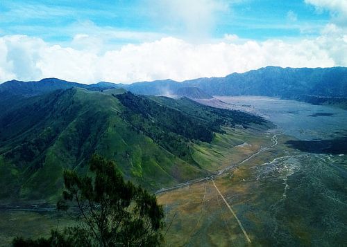 Beautiful Bromo Volcano Mountain Nature Landscape East Java