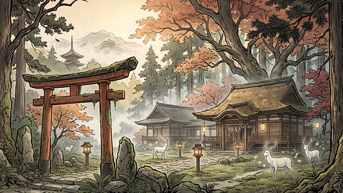 Autumn Deer Shrine