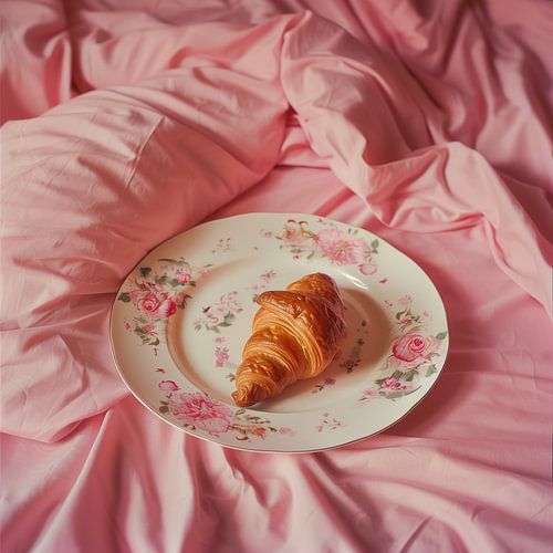 The perfect morning with a croissant