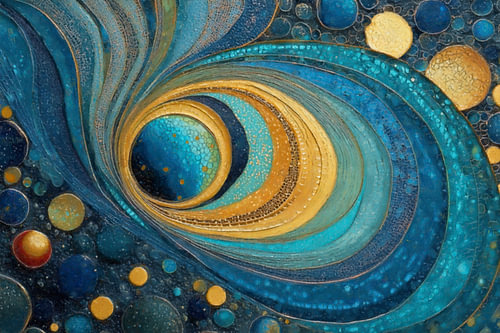 Gilded Currents I – Inner Halo by Whale & Sons
