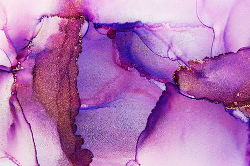 Abstract purple lines