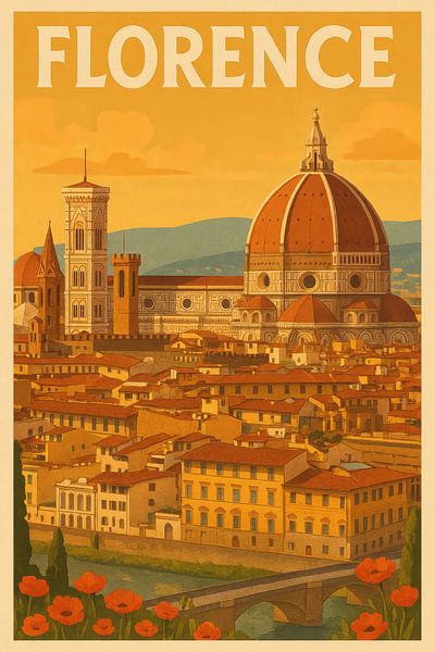 Florenz von Poster Art Shop