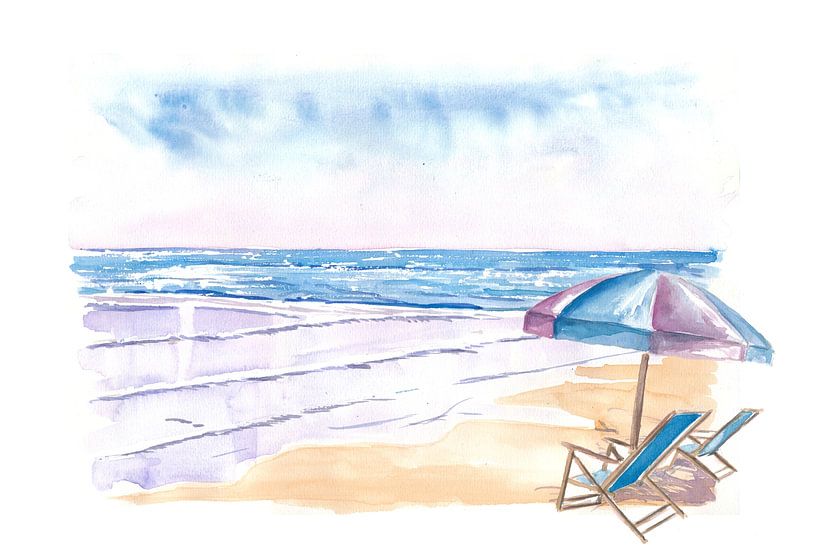 Coopers Beach Southampton NY Hamptons Style Scene by Markus Bleichner