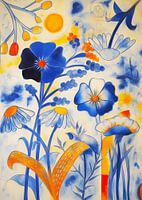 Bloemen, expressief en zacht