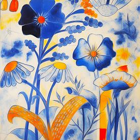 Bloemen, expressief en zacht van Geef Kleur aan je Dag