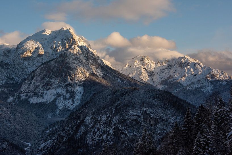l'hiver dans les alpes par andreas dauer
