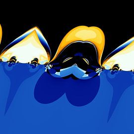 Fractal 2023 - # 19 by Petra Dreiling-Schewe