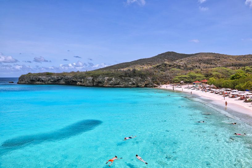 Knip Beach à Curaçao, Caraïbes par W. Woyke