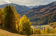 Herbstliche Aussichten im Val Müstair von Sean Vos Miniaturansicht