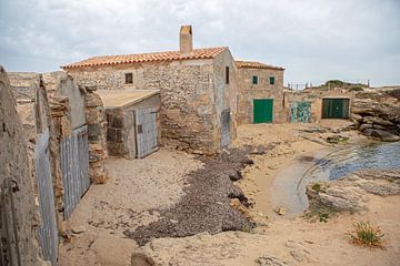 Vissershuizen in Mallorca van t.ART