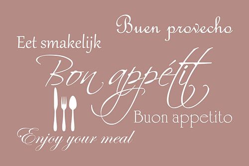 Bon Appetit - Rosa