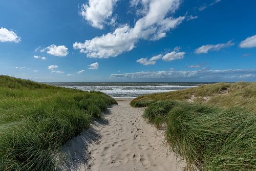 strandslag paal 20 strand Texel
