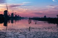 Sonnenaufgang Weltkulturerbe Kinderdijk 4