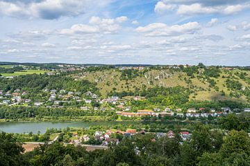 Uitzicht over Kelheim van ManfredFotos