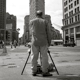 Flat Iron building photographer van - Sierbeeld