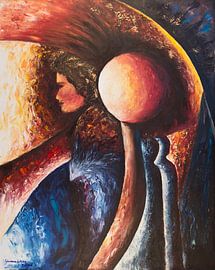 Light beyond the horizon. by Yvonne Weijers van Hout