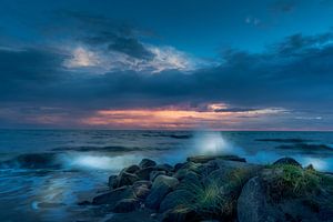 Rauhe See und dramatische Wolken 03
