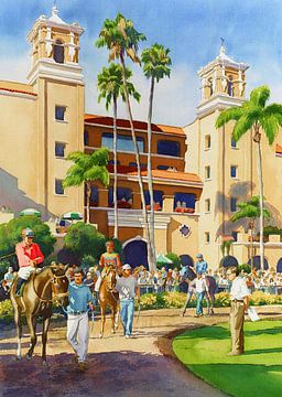 New Paddock at Del Mar by erikaktus gurun