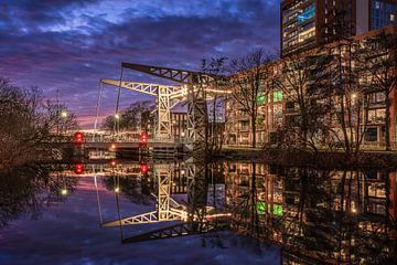 Tilburg, Piushaven and bridge "Den Ophef" by Dennis Donders