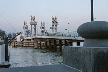 Brücke in Kampen über die IJssel.