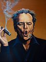 Jack Nicholson Gemälde von Paul Meijering Miniaturansicht