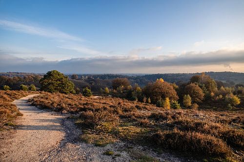 Zonsondergang Posbank.