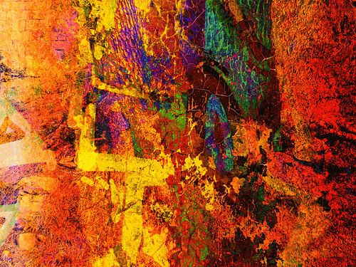 Modern, Abstract Digitaal Kunstwerk – Everything Thats Perfect Falls Away