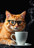 Oranje Kat en Koffie