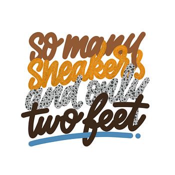 So Many Sneakers And Only Two Feet - Atmos Safari Colorway