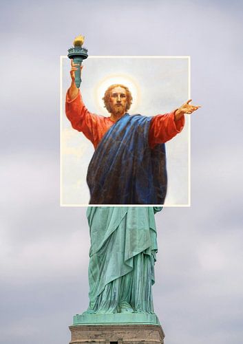The Collage of Liberty by Bekir CEYLAN