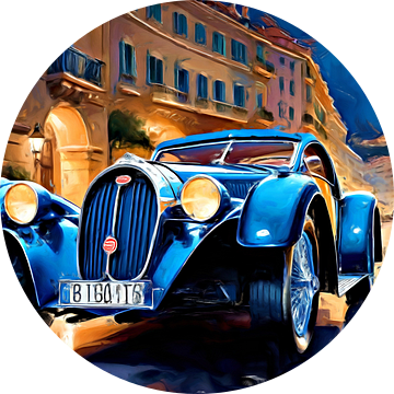 Een automobiele schoonheid - Bugatti van DeVerviers