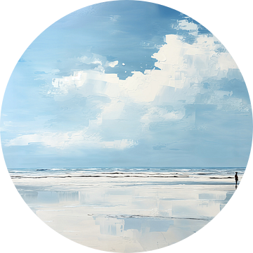 Noordzee Strand van Blikvanger Schilderijen