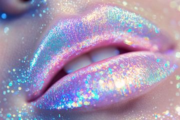 Glinsterende parelmoer lippen van Art & Soul Creations