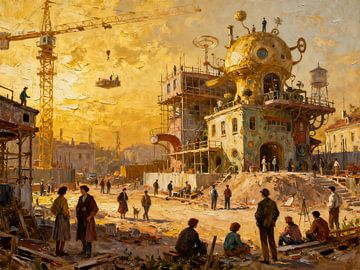 A fantastic city on the rise by Kristin M