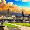 Gezicht op Dresden 2023 - Canaletto uitzicht vandaag van Max Steinwald