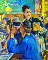 Ecke eines Cafe-Konzerts