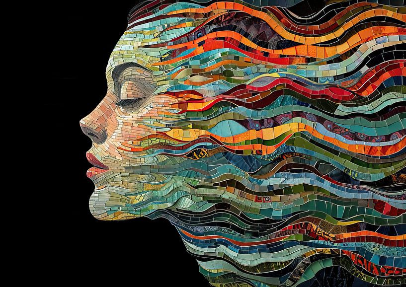 Profil des femmes de Mosaic par Caprices d'Art