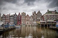 Damrak Amsterdam van Nicky Kapel thumbnail