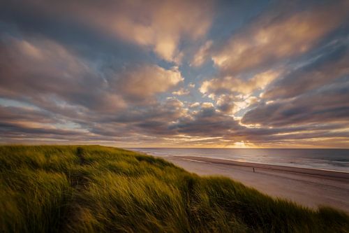 Coucher de soleil sur Texel
