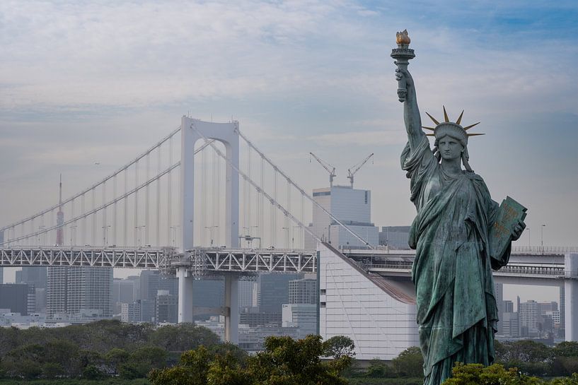 Tokyo Urban Landscape | Statue of Liberty: a view from Koto district by Ylenia Di Pietra