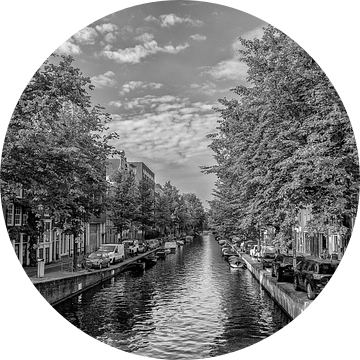 Lauriergracht Amsterdam in de herfst. van Don Fonzarelli
