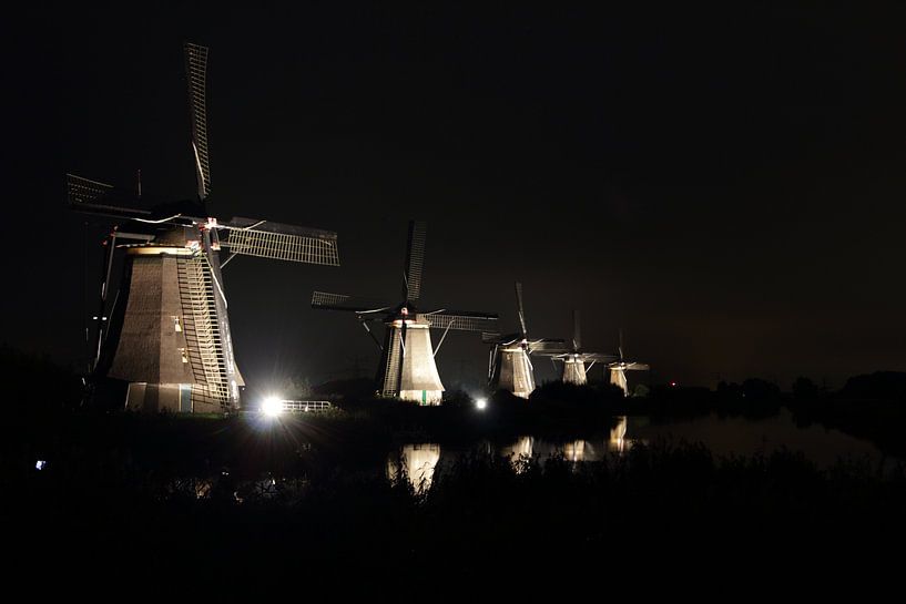 Kinderdijk Molens par Desiree Pantekoek