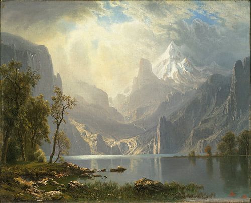 Albert Bierstadt. American Landscape