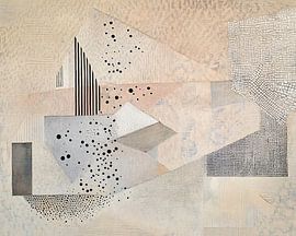 Geometrisch von Abstraktes Gemälde