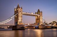 London cityscape with Tower Bridge, UK by Lorena Cirstea thumbnail