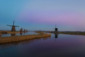 Kinderdijk  in de Avond